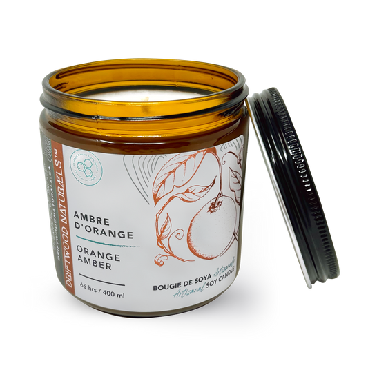 Orange Amber — Artisanal Soy candle