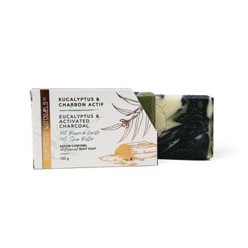 Eucalyptus & Activated Charcoal — Artisanal Body Soap